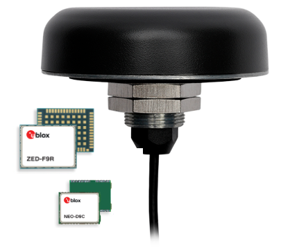 TW5390C Smart GNSS Antenna; High Precision; IMU; CLAS; u-blox ZED
